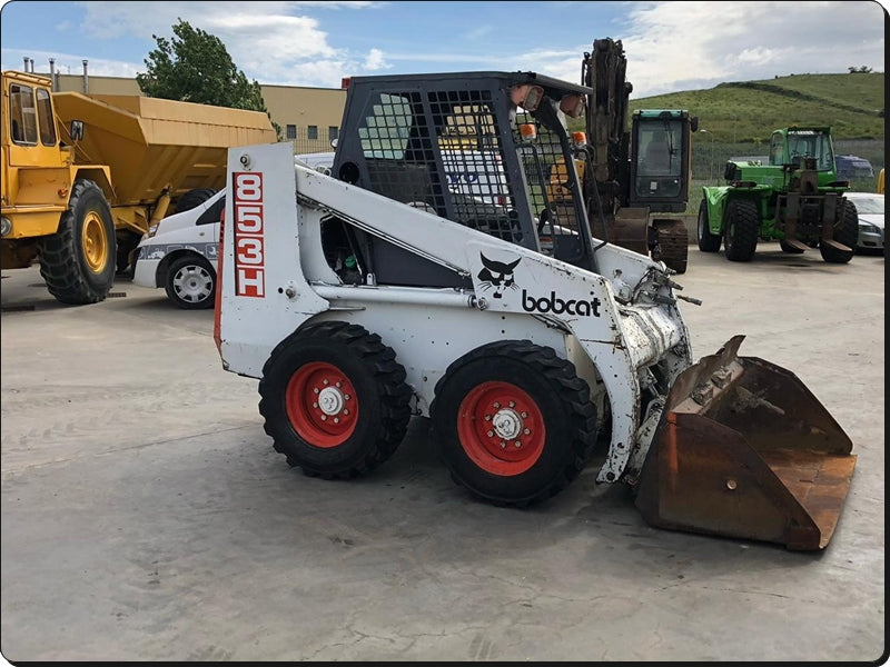 Manual De Serviço BOBCAT - 853\853H - Minicarregadeira