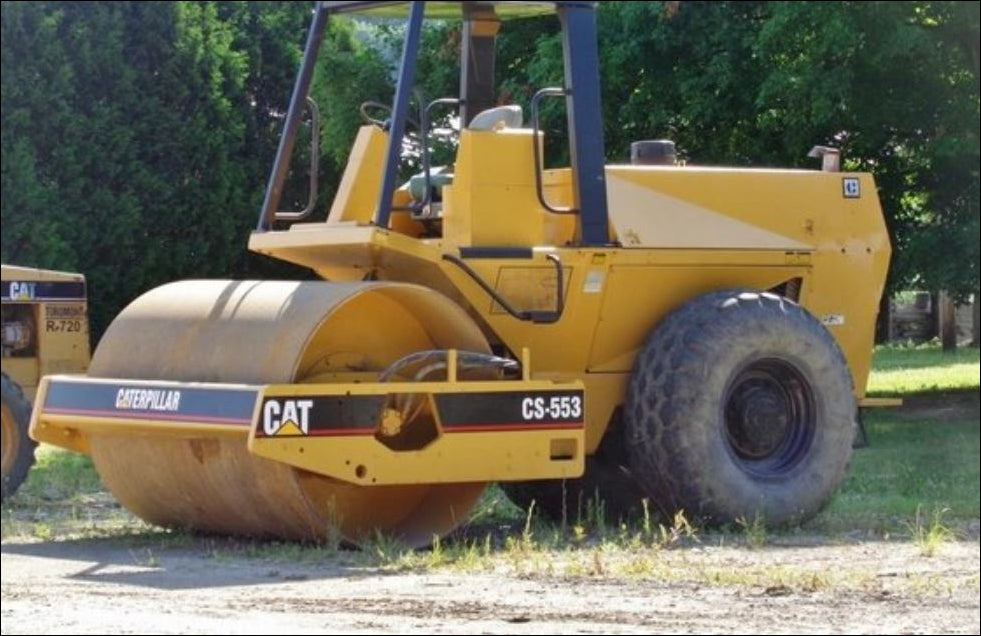 Manual de Serviço CATERPILLAR - CS-553 - Rolo Compactador Vibratório (Inglês) PDF