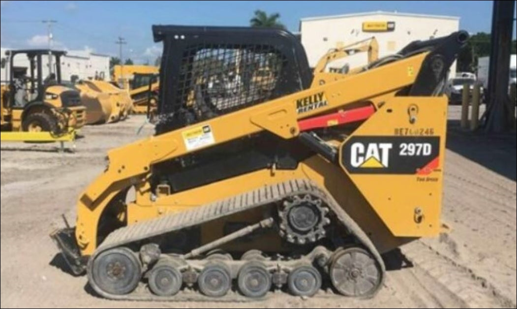 Manual de Serviço CATERPILLAR - 297D - Mini Carregadeira (Inglês) PDF