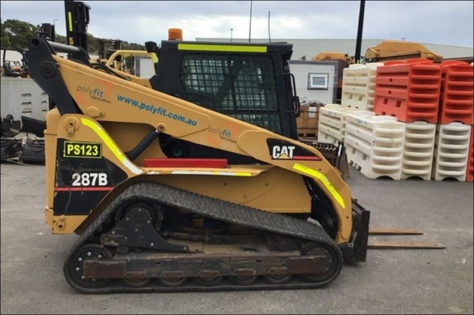 Manual de Serviço CATERPILLAR - 287B - Mini Carregadeira (Inglês) PDF