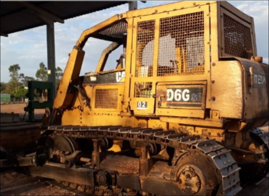 CATALOGO DE PEÇAS CATERPILLAR - D6G SR - TRATOR DE ESTEIRA EM PDF