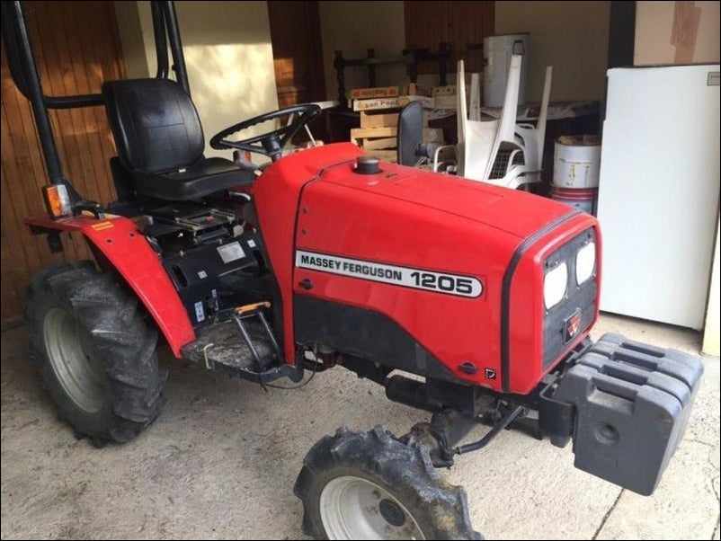 Catalogo De Peças MASSEY FERGUSON- MF 1205 - Trator Compacto