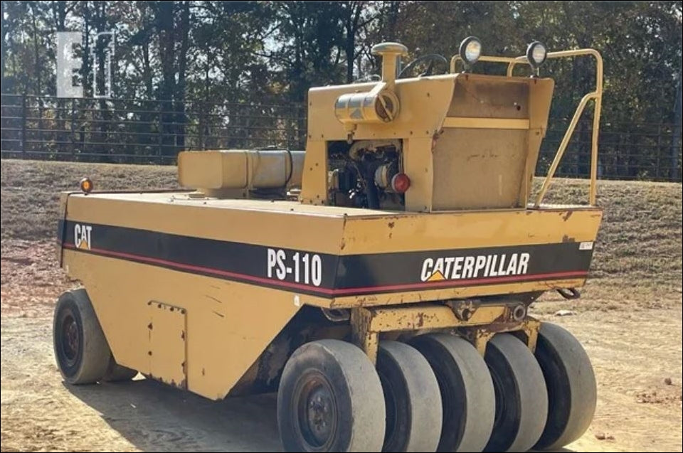 Manual de Serviço CATERPILLAR - PS-110 - Rolo Compactador Pneumático (Inglês) PDF