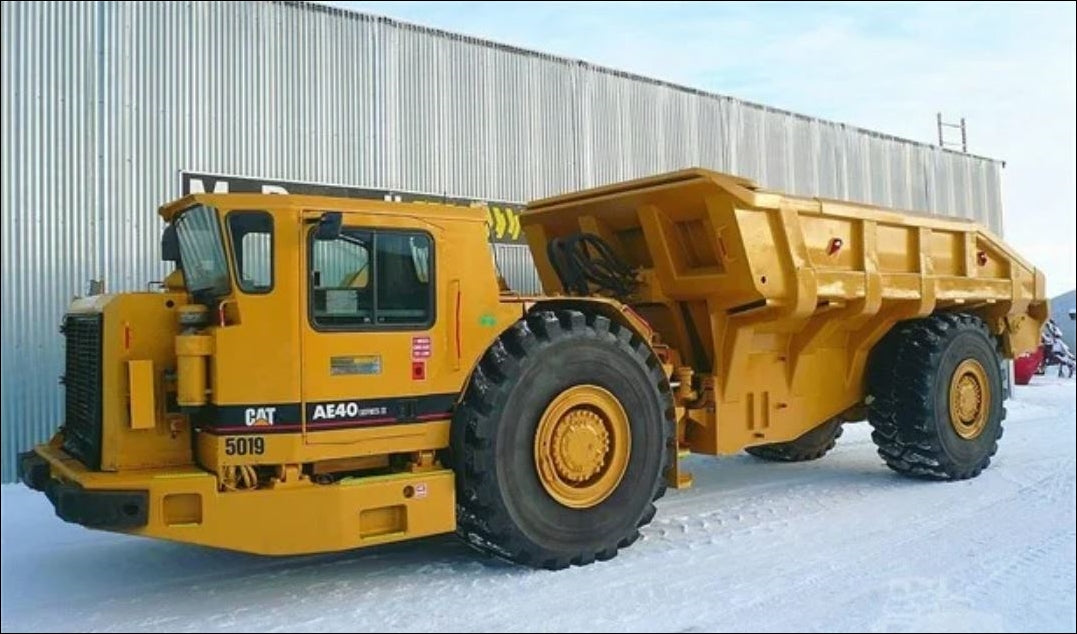CATALOGO DE PEÇAS CATERPILLAR - AE40 II - CAMINHÃO ARTICULADO SUBTERRÂNEO EM PDF