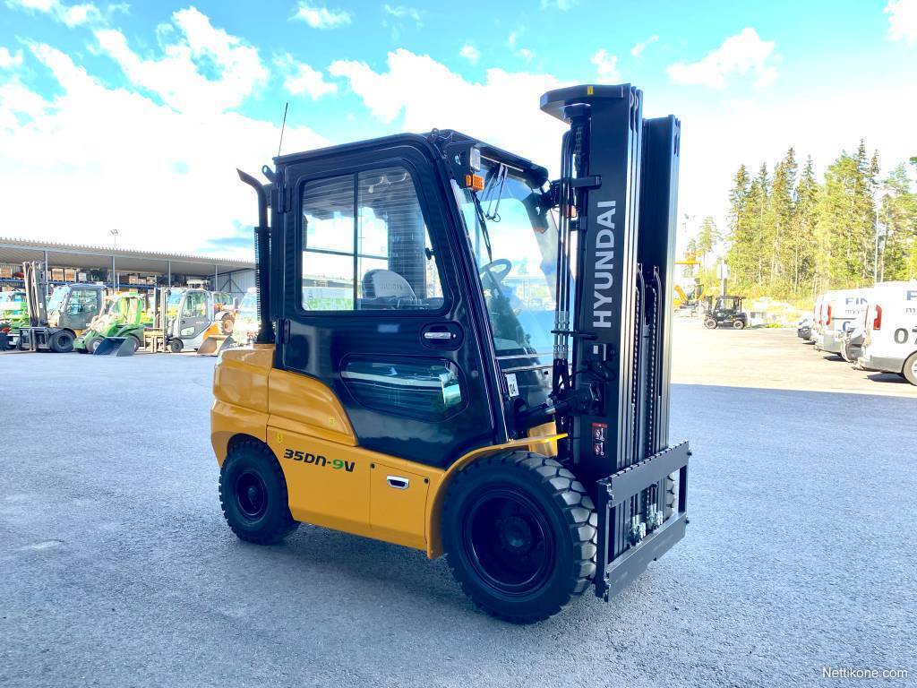 Manual De Serviço HYUNDAI - 25\30D-9V, 35DN-9V - Empilhadeira