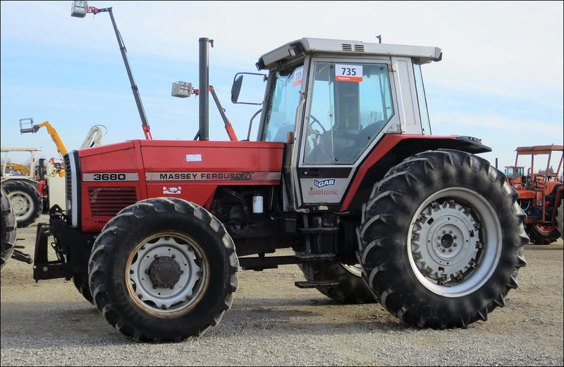 Catalogo De Peças MASSEY FERGUSON - MF 3680 - Trator