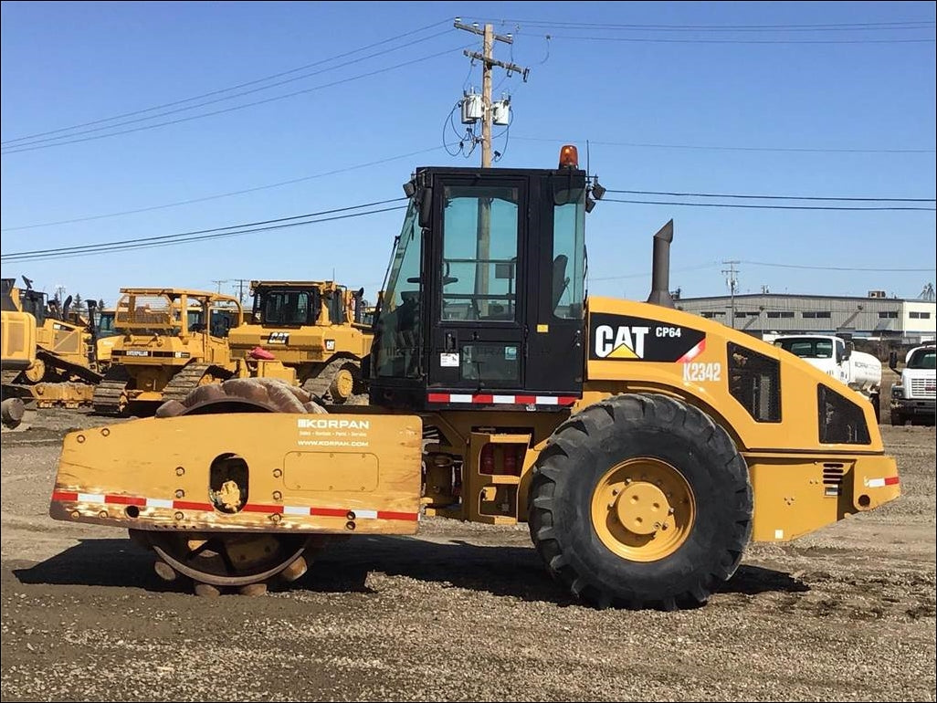 CATALOGO DE PEÇAS CATERPILLAR - CP-64 - ROLO COMPACTADOR VIBRATÓRIO EM PDF