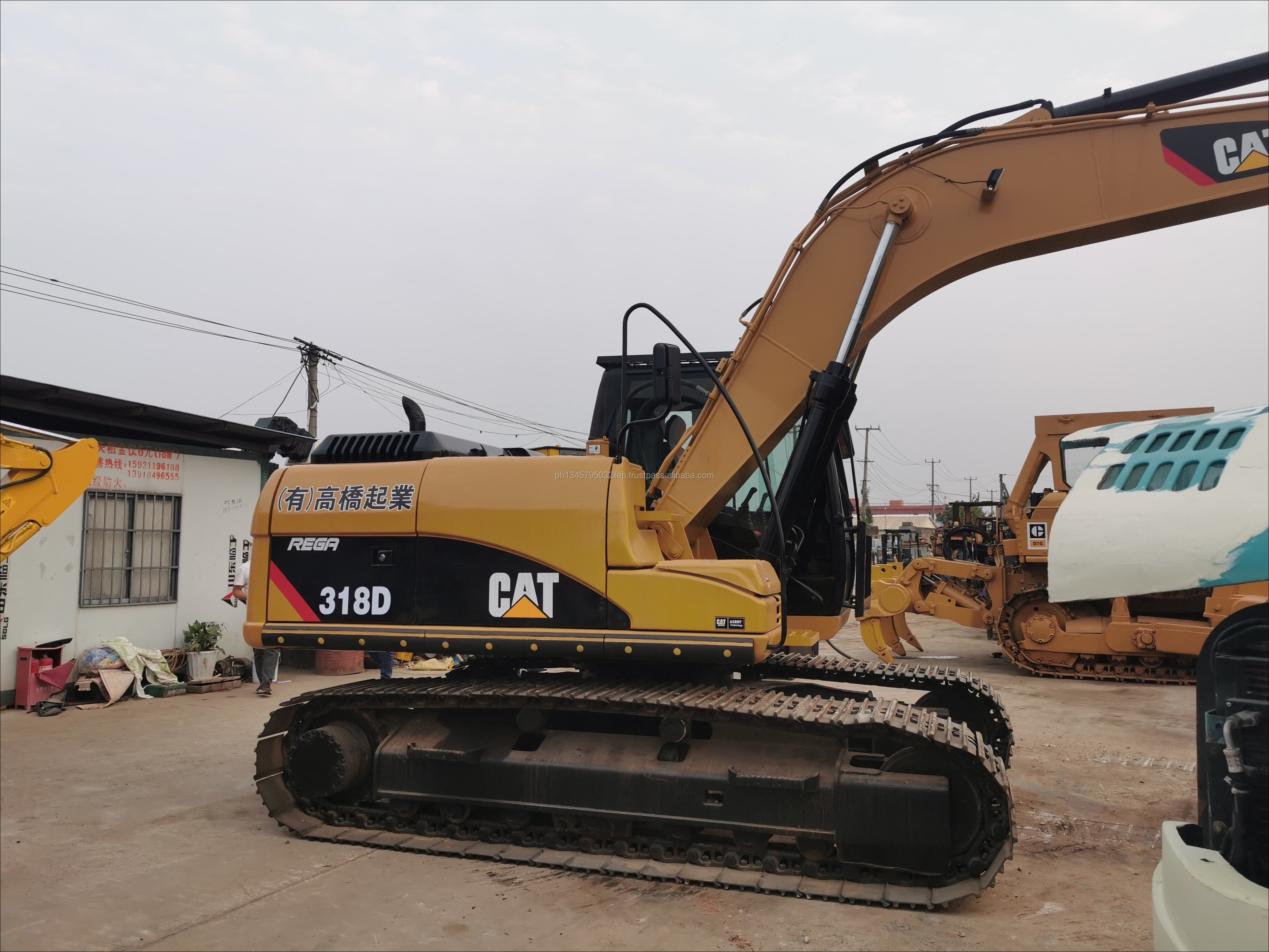 Manual de Serviço CATERPILLAR - 318D L - Escavadora (Inglês) PDF