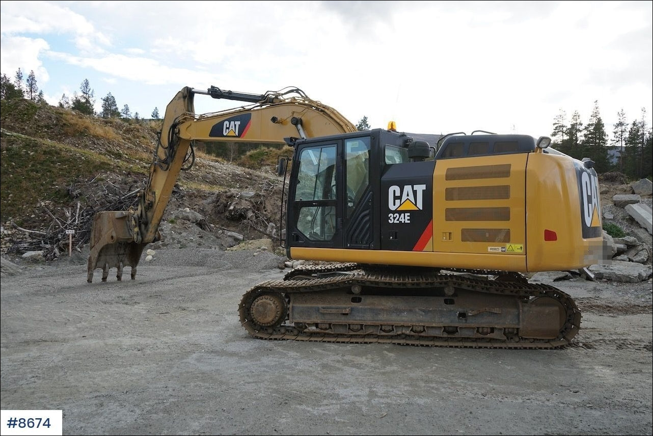 Manual de Serviço CATERPILLAR - 324E - Escavadora (Inglês) PDF