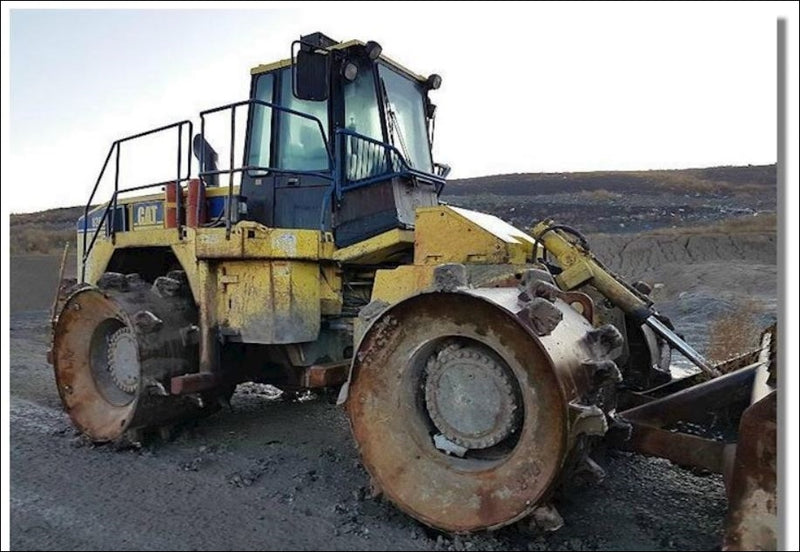 Manual de Serviço CATERPILLAR - 826G II - Compactador De Aterro - ( Inglês )