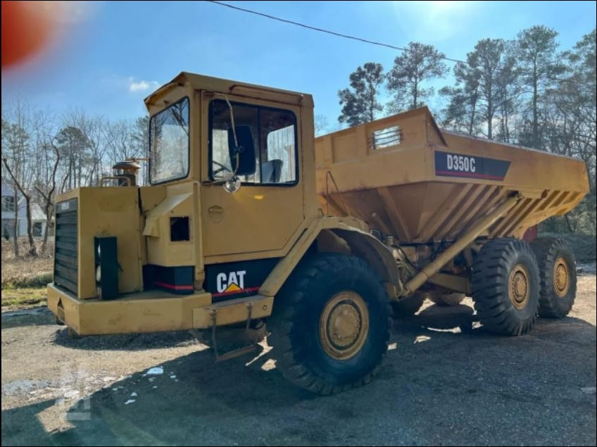 Manual de Serviço CATERPILLAR - D350C - Caminhão articulado - ( Inglês )