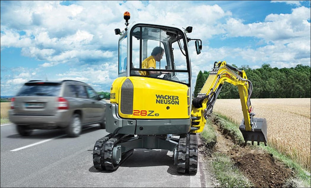 Catalogo De Peças WACKER NEUSON - 28Z3 - Escavadeira - INGLES