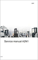 Manual De Serviços NISSAN - A2N1 - Empilhadeira - INGLES