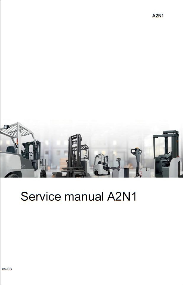 Manual De Serviços NISSAN - A2N1 - Empilhadeira - INGLES