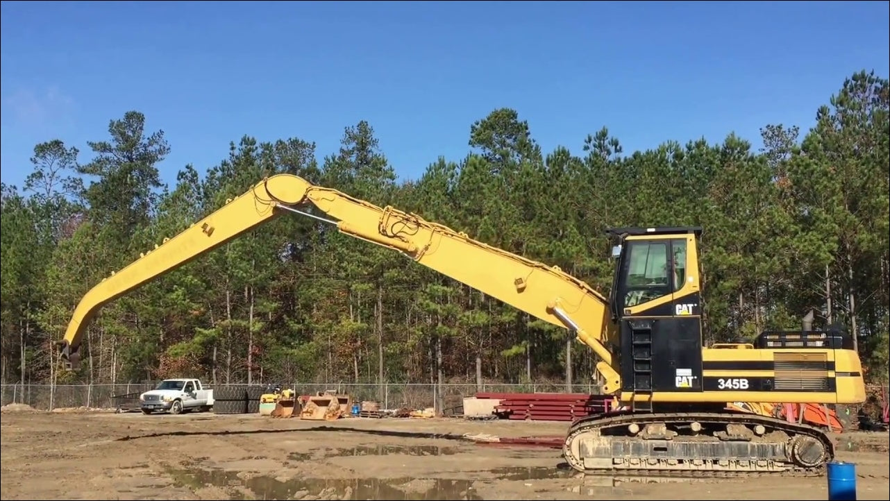 Manual de Serviço CATERPILLAR - 345B II MH - Escavadora (Inglês) PDF