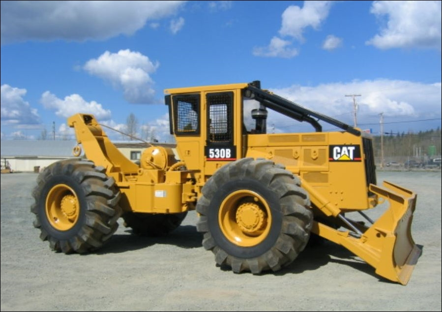 Manual de Serviço CATERPILLAR - 530B - Wheel Skidder (Inglês) PDF
