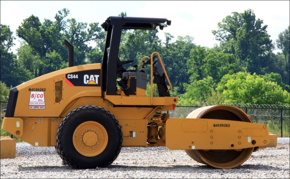 Manual de Serviço CATERPILLAR - CS-44 - Rolo Compactador Vibratório (Inglês) PDF