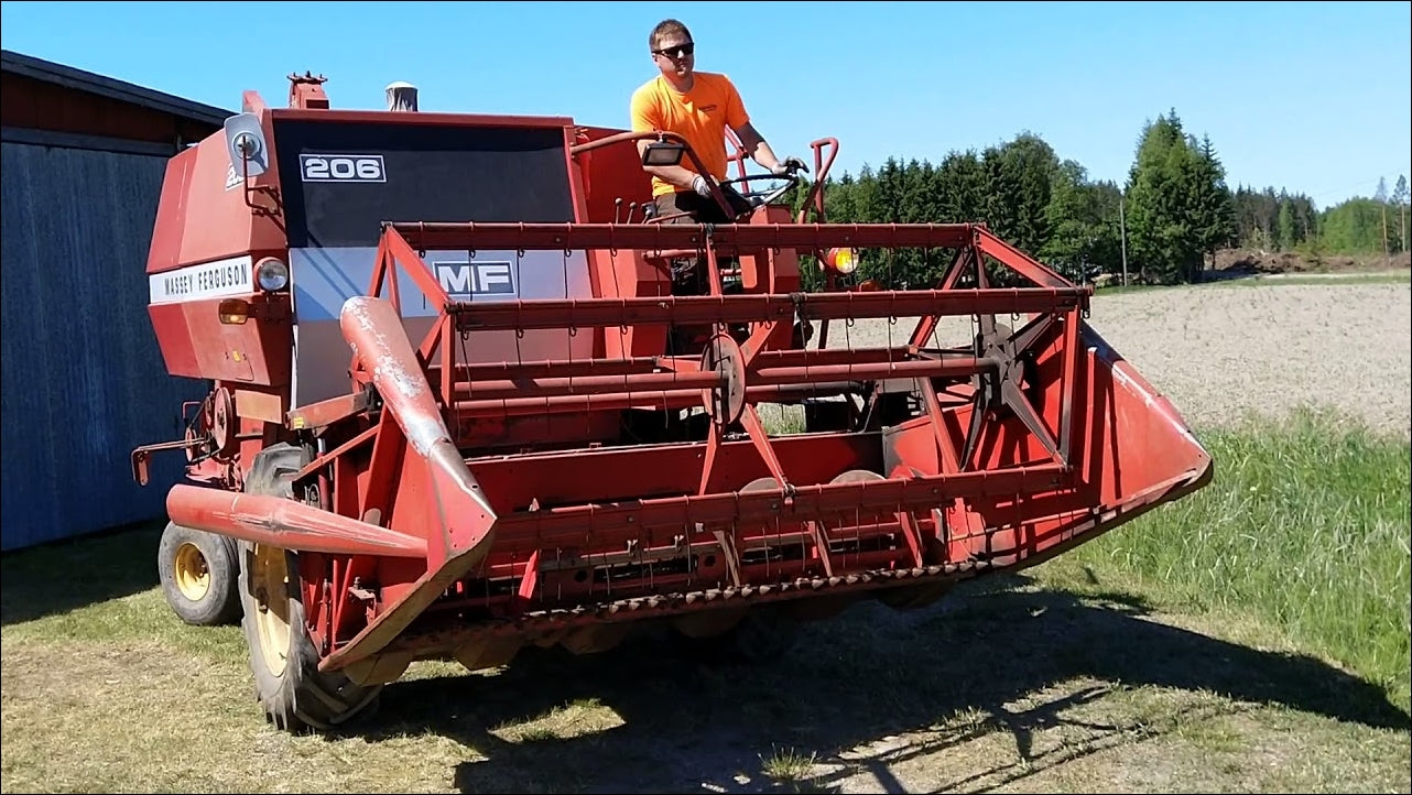 Catalogo De Peças MASSEY FERGUSON - MF 206 COMBINE - Colheitadeira