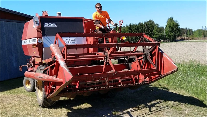 Catalogo De Peças MASSEY FERGUSON - MF 206 COMBINE - Colheitadeira