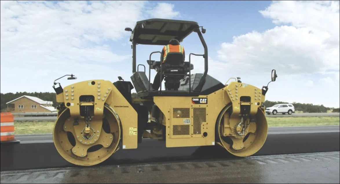 Manual de Serviço CATERPILLAR - CB-68B - Rolo Compactador Vibratório (Inglês) PDF