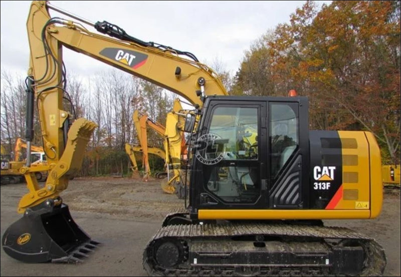 Manual de Serviço CATERPILLAR - 313F - Escavadora - ( Inglês )