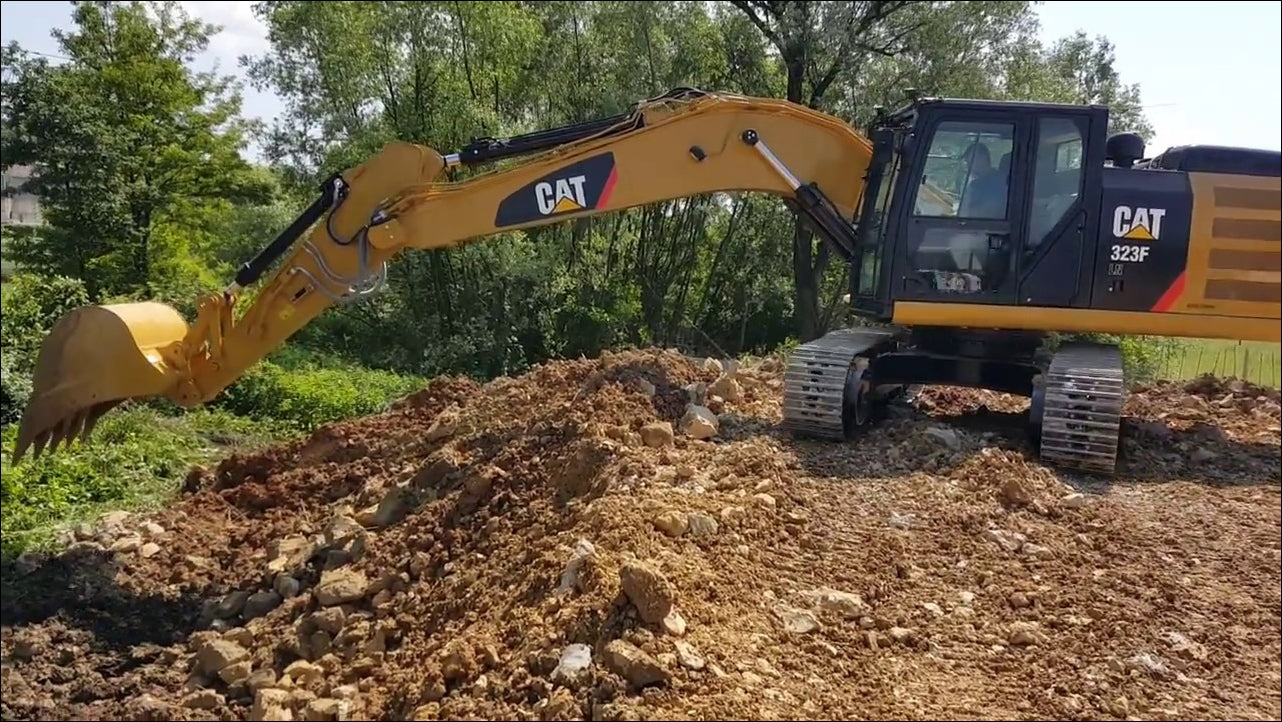 Manual de Serviço CATERPILLAR - 323F LN - Escavadora (Inglês) PDF