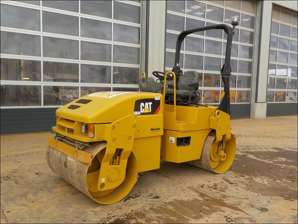Manual de Serviço CATERPILLAR - CB-34 - Rolo Compactador Vibratório (Inglês) PDF