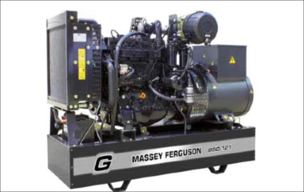 CATÁLOGO DE PEÇAS MASSEY FERGUSON - MF950-121-OS - GERADOR DE ENERGIA
