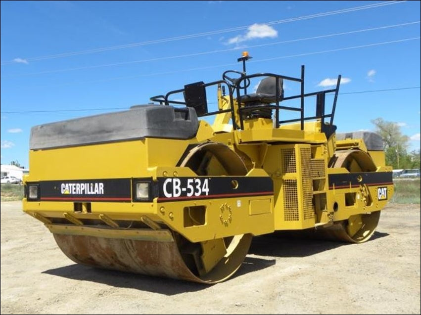 Manual de Serviço CATERPILLAR - CB-534 - Rolo Compactador Vibratório (Inglês) PDF