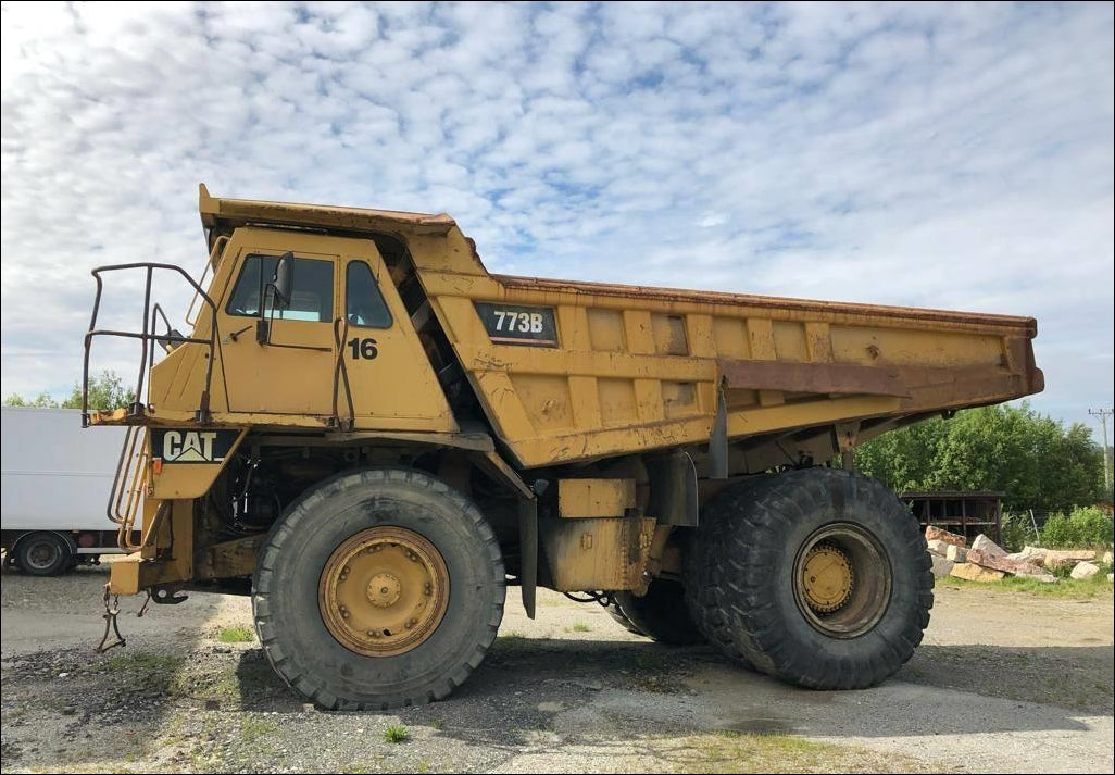 CATALOGO DE PEÇAS CATERPILLAR - 773B - CAMINHÃO BASCULANTE EM PDF