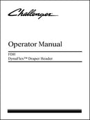Manual do Operador CHALLENGER - Plataforma de Esteira FDH DynaFlex - Colhetadeira