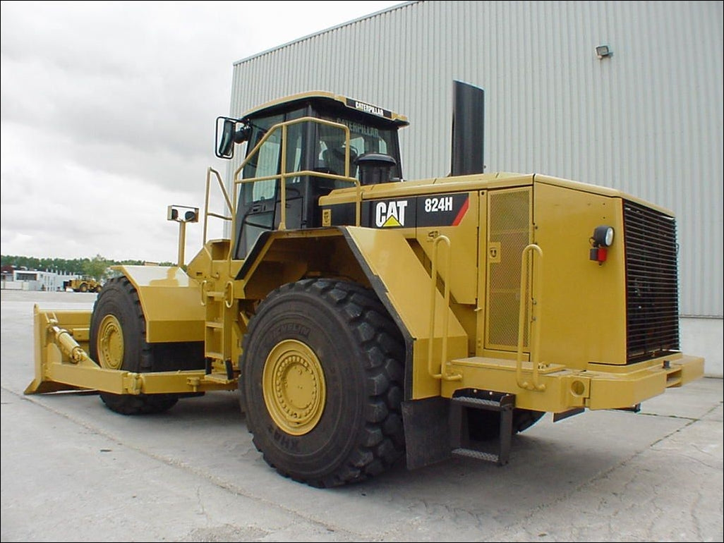 Manual de Serviço CATERPILLAR - 824H - Trator De Rodas (Inglês) PDF