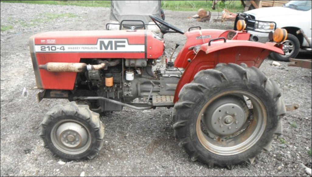 Catalogo De Peças MASSEY FERGUSON- MF 210\210-4 - Trator Compacto