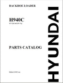 Catalogo De Peças Retroescavadeira Hyundai H940c