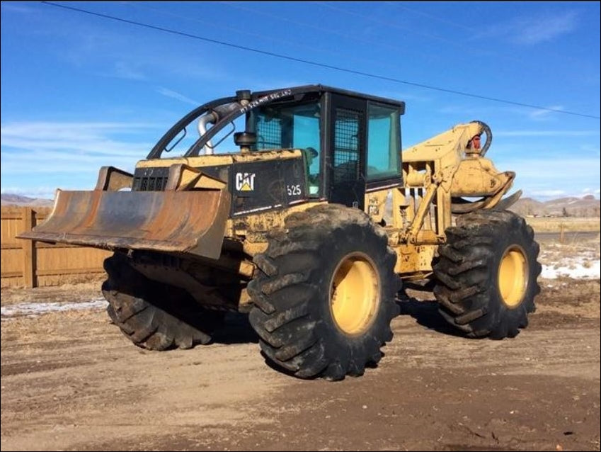 Manual de Serviço CATERPILLAR - 525 - Wheel Skidder (Inglês) PDF