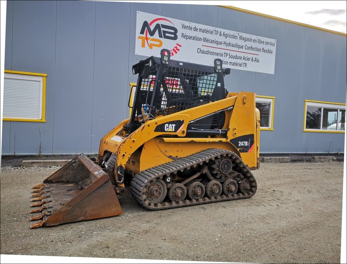 Manual de Serviço CATERPILLAR - 247B3 - Mini Carregadeira (Inglês) PDF