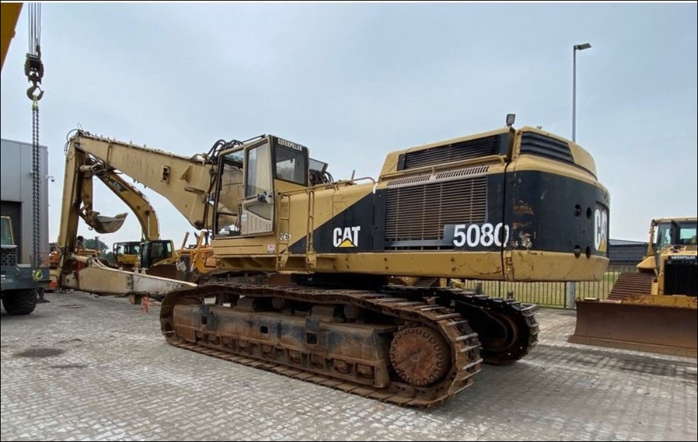 Manual de Serviço CATERPILLAR - 5080 - Escavadora (Inglês) PDF