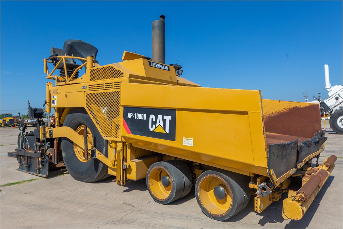 Manual de Serviço CATERPILLAR - AP-1000D - Pavimentadora de Asfalto - ( Inglês )