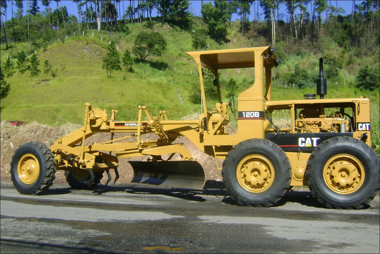 CATALOGO DE PEÇAS CATERPILLAR - 120B - MOTONIVELADORA EM PDF