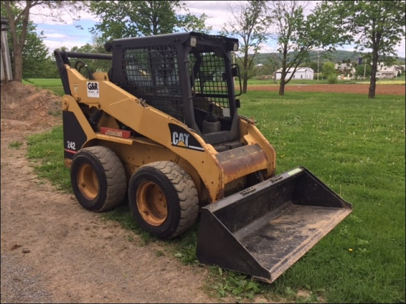 Manual de Serviço CATERPILLAR - 242 - Mini Carregadeira (Inglês) PDF