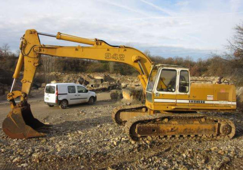 Catalago De Peças Escavadeira Liebherr - R942 LI