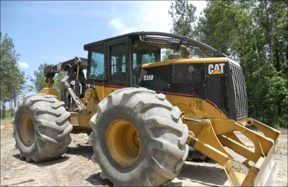 Manual de Serviço CATERPILLAR - 535B - Wheel Skidder (Inglês) PDF