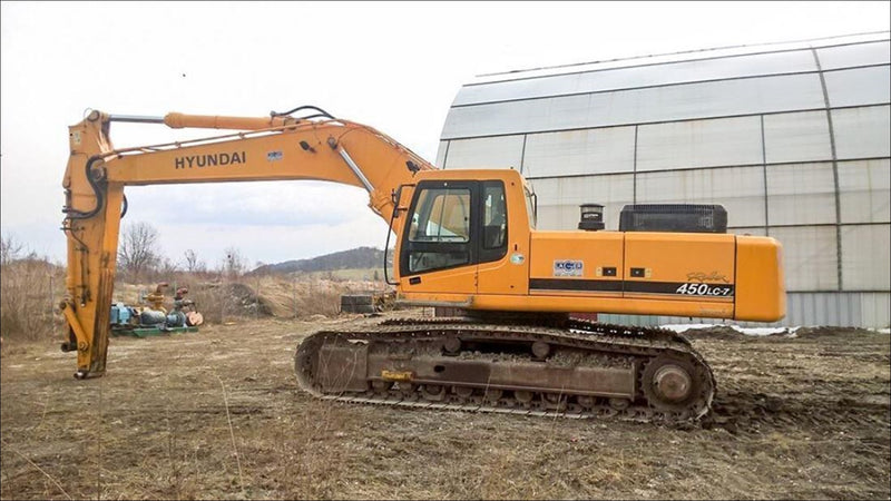 Manual De Serviço HYUNDAI - R450LC-7 - Escavador Hidráulico