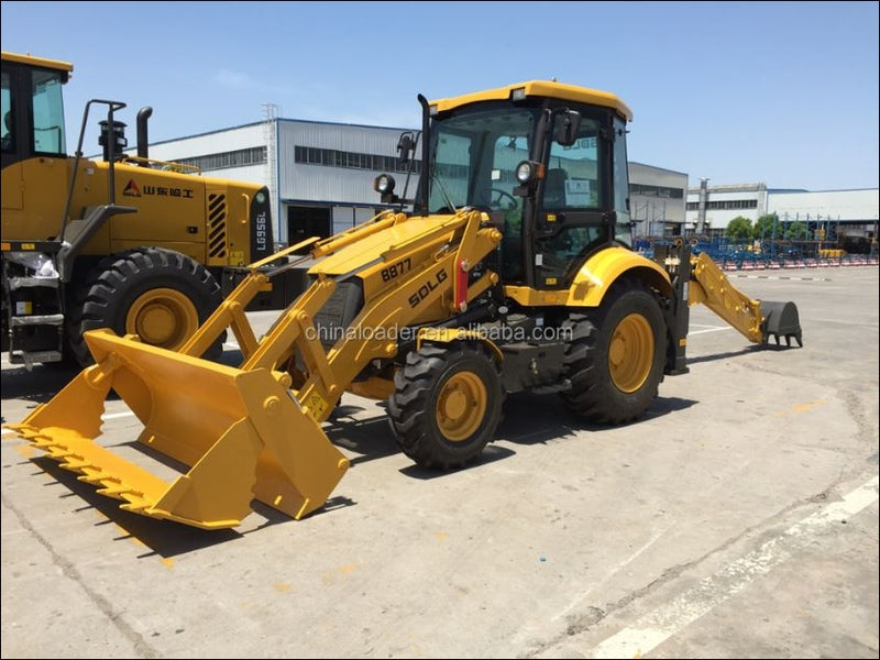 Manual de Operação e Manutenção SDLG - LGB877 - Retroescavadeira