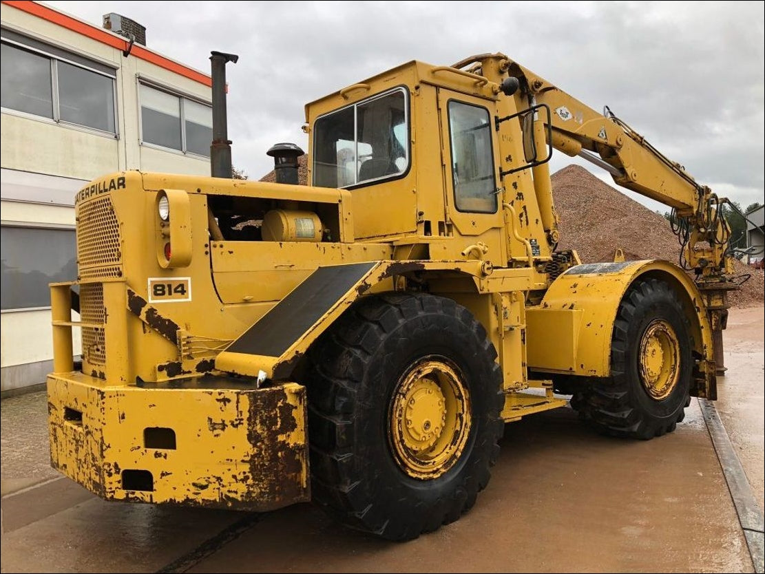 CATALOGO DE PEÇAS CATERPILLAR - 814 - TRATOR DE RODAS EM PDF
