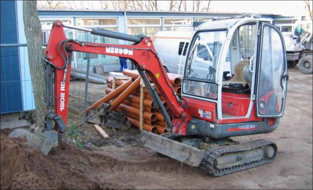 Catalogo De Peças WACKER NEUSON - 1902 RD - Escavadeira - INGLES