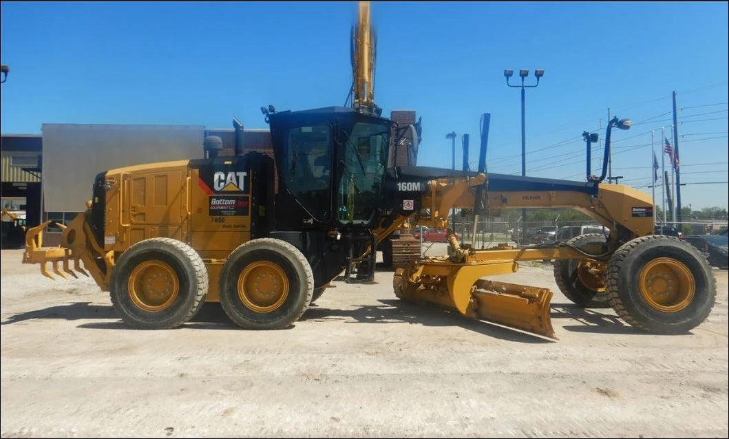Manual de Serviço CATERPILLAR - 160M3 - Motoniveladora (Inglês) PDF