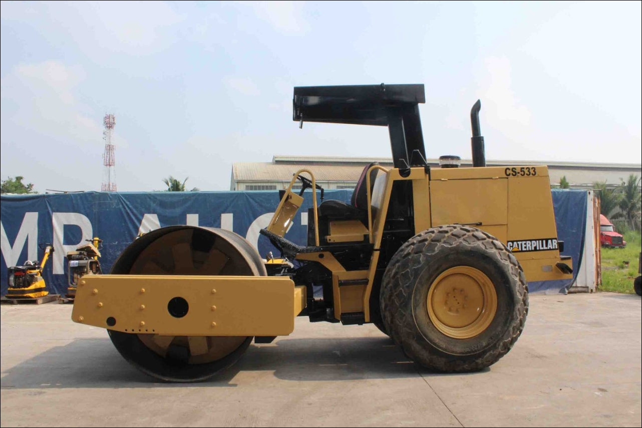 Manual de Serviço CATERPILLAR - CS-533 - Rolo Compactador Vibratório (Inglês) PDF