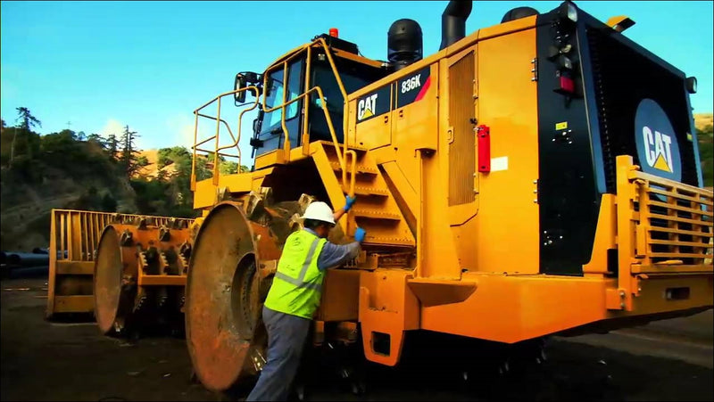 Manual de Serviço CATERPILLAR - 836K - Compactador De Aterro - ( Inglês )