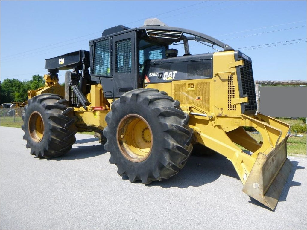 Manual de Serviço CATERPILLAR - 525C - Wheel Skidder (Inglês) PDF